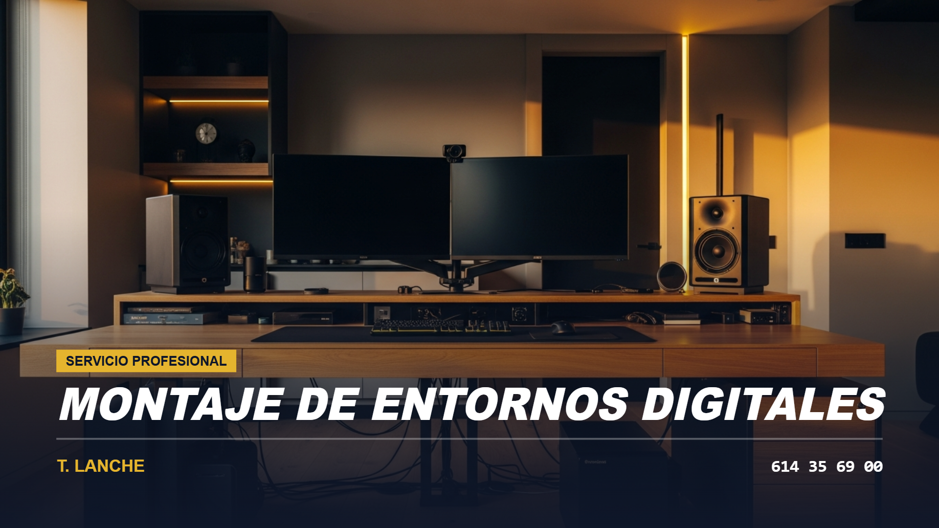 Montaje de entornos digitales